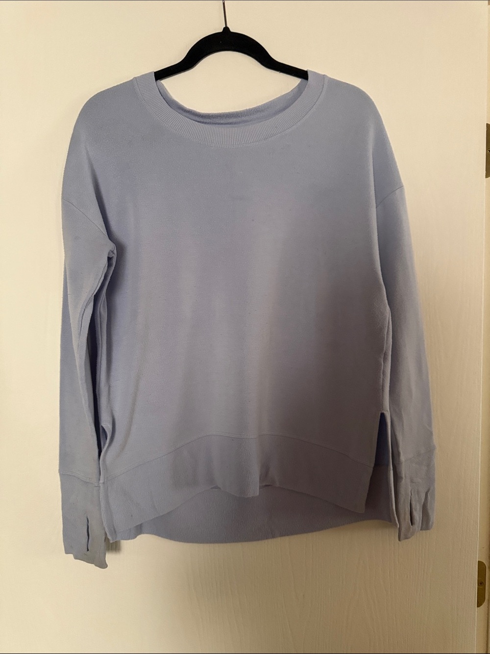 Athleta Light Blue Pullover Sweatshirt